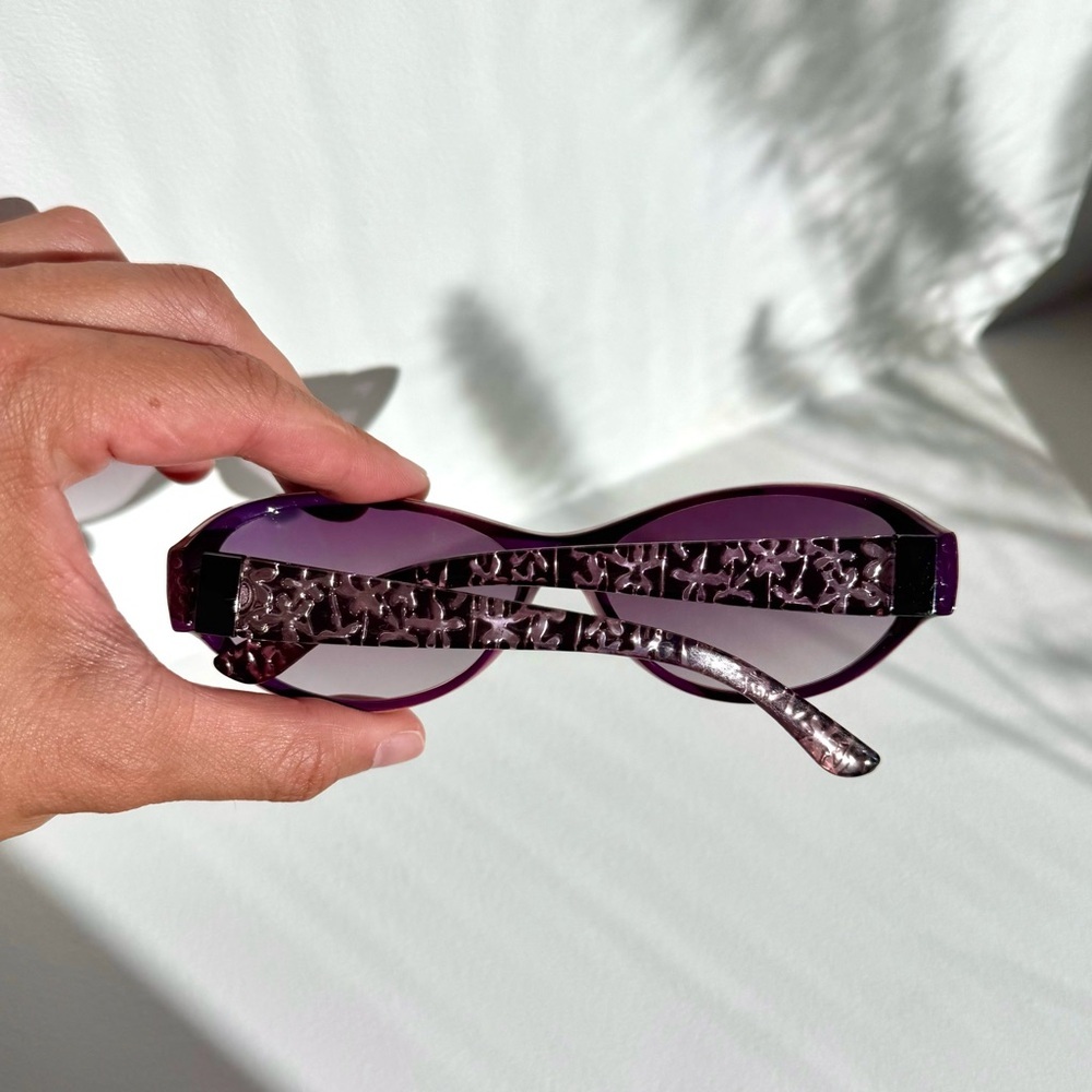 Vintage Y2K Purple Sunglasses - Picture 3 of 6